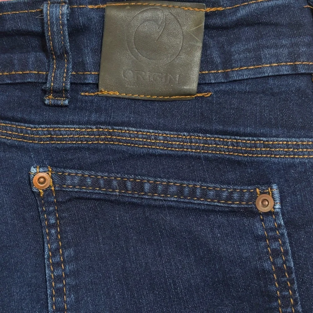 Origin Mens Jeans Delta D68 Dark Wash Quality Denim Made in USA Size 38 X 33